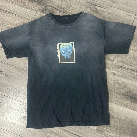Cactus Jack By Travis Scott Shirts | Travis Scott Cactus Jack T-Shirt. Highest In The Room. Size L | Color: Gray | Size: L | Pm-96327086's Closet